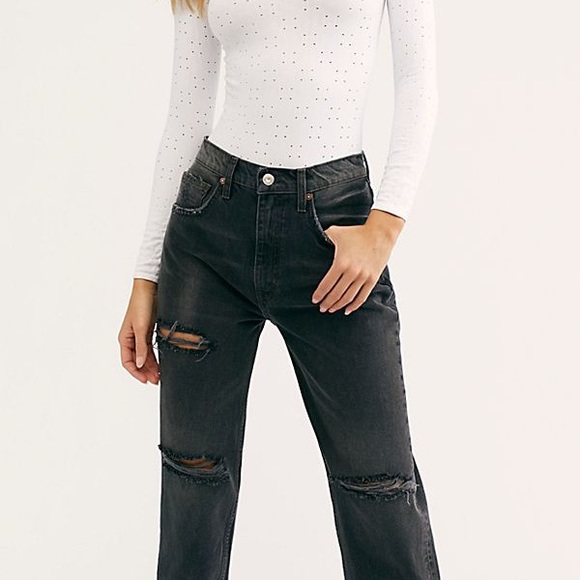 Free People Lita Slim Jeans NWT - Picture 4 of 7